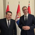 "Odličan razgovor s predsednikom skupštine Srpske" Vučić se sastao sa Stevandićem (foto)