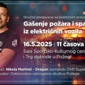 Stručno predavanje „Gašenje požara i spasavanje iz električnih vozila“