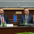 Ministar Dačić primio u oproštajnu posetu ambasadora EU u Srbiji Žiofrea
