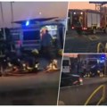 Tri osobe teško povređene u nesreći na zrenjanincu! Stravičan sudar kombija i "fijat punta", delovi rasuti po putu, vatrogasci…