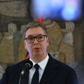Vučić suta obilazi radove na Novom savskom mostu u Beogradu