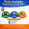 Pitajte stručnjake Zavoda za javno zdravlje Šabac