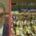 Nikada se Srbi nisu tako ujedinili kao danas Vučić iz Njujorka: Verujem da će naš narod biti ponosan!