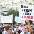 Učesnici protesta protiv iskopavanja litijuma okupljaju se u Pionirskom parku