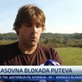 Demonstrant poručio OPOZICIJI: Došli ste na blokadu da biste dobili političke poene, a i vi biste otvorili rudnik (video)