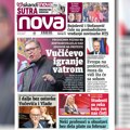 „Nova“ piše: Kako se predsednik igra vatrom i poziva na kontrarevoluciju kao odgovor na proteste