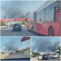 Ogroman požar u Beogradu! Crni dim se vidi širom grada, snimak sa lica mesta je jeziv (video)