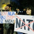 (Video) Protesti u Ljubljani zbog NATO saveza! Demonstranti pozvali vladu na izlazak iz alijanse