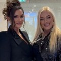 Tamara i Goga stigle na promociju u izazovnim crnim kombinacijama: Noge u prvom planu, privukle sve poglede