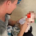 Zvezda granda zbrinuo bebu od 6 meseci nakon što ju je otac pretukao: "Dete je u podlivima, nasilnik poručuje da će ih…