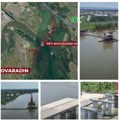 Iz Dunava izranja peti novosadski most Ni visok vodostaj nije omeo vredne neimare, a evo kako gradilište trenutno izgleda…