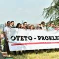 Počeo protest građana koji se protive širenju Beograda na vodi