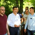 Gradonačelnik Niša obišao radove na kanalizacionoj mreži na Viniku
