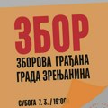Zborovi građana Zrenjanina zakazali novo okupljanje na Trgu slobode Zborovi građana Zrenjanina
