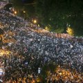 Protest u Tbilisiju: Oko 50.000 demonstranata na ulicama