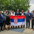 Vučić podelio sliku iz Ujedinjenih nacija: "Zajedno sa srpskim žrtvama iz BiH i njihovim porodicama" (foto)