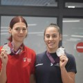 Naše heroine se vratile iz Rima: Angelina Topić i Adriana Vilagoš stigle u Beograd sa srebrnim medaljama