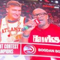 Kapiten Srbije namestio ruku pred start nove NBA sezone! Bogdanović pobedio u šutiranju trojki, pa pravio šou sa naslednikom…