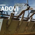 Radovi na području opštine Sečanj: Mašinska ugradnja asfalta na državnom putu