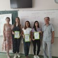 Matematičko takmičenje „Kengur bez granica“ i novi sjajni rezultati učenika Ekonomske škole Pirot
