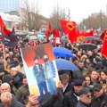 Protest u Prištini protiv suđenja vođama tzv. OVK u Hagu