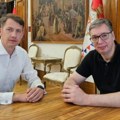 "Iskreno prijateljski susret i razmena mišljenja": Predsednik Vučić na sastanku sa Balintom Pastorom (foto)