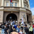 Rektorat u Nišu i dalje blokiran, pozivu studenata za sastanak odazvale se samo dve dekanke