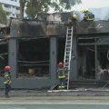 (FOTO i VIDEO) Restoran Familija na Banovom brdu u potpunosti izgoreo, građani sumnjaju da je požar podmetnut