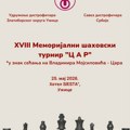 18. Memorijalni šahovski turnir „CAR“