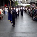 Defile pripadnika MUP-a u Ulici Kneza Mihajla