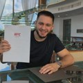 Janičić zvanično potpisao ugovor:Crna Gora dobila prvog UFC borca