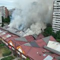 Tužilaštvo o požaru u TC Enjub: U prizemlju jednog lokala nalaze se uginule životinje