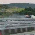 VIDEO Uhapšen vozač „mercedesa“ koji je izazvao sudar na novoj obilaznici oko Beograda