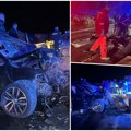 Novi stravični prizori sa mesta tragedije kod Novog Pazara: Mladić preticao kolonu - vozila uništena, četvoro mrtvih, lekari…