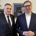 Vučić sa Dodikom: Narednih dana važne odluke o gradnji memorijalnog centra Donja Gradina
