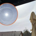 Veliki beli krug, a u njemu sunce: Neobičan prizor na nebu iznad Kosjerića (foto)