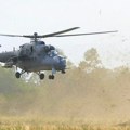 (Foto): Protivoklopna helikopterska eskadrila realizuje obuku za podršku kopnenim snagama