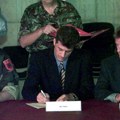 Суђење за ратне злочине у Хагу - Џејмс Рубин тврди да Тачи није био лидер ОВК