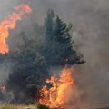 Požar kod Šibenika izazvao automobil koji se zapalio nakon nesreće