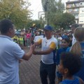 Veliki doček u Vlasotincu za trkače – Trka mira (Peace Run)