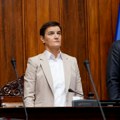 Ana Brnabić: Pripadnici UKP vrše uviđaj u Narodnoj skupštini zbog upotrebe pirotehnike