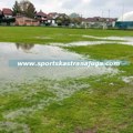 Utakmica Sloga – Jedinstvo 1936 odložena, stadion ispod Hisara pod vodom