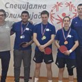 Državno prvenstvo Specijalne olimpijade u stonom tenisu: Zlato za Katarinu i Muhameda