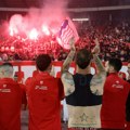 Delije u transu! Crvena zvezda slavi titulu na Kalemegdanu!