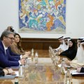 Vučić sa Sakrom Gobašem: Ujedinjeni Arapski Emirati su jedan od najznačajnijih partnera Srbije
