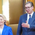 Posvećeni smo miru i stabilnosti: Poruka predsednika Vučića posle sastanka sa Fon der Lajen (video)