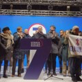 Vidimo se 18. decembra da proslavimo pobedu: Završen skup „Srbija protiv nasilja“ u Kragujevcu