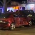Strašna saobraćajka u Nišu: Automobil potpuno uništen, morali da intervenišu i vatrogasci pogledajte (video)
