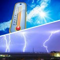 Lucifer napravio pauzu Danas oblačno sa grmljavinom od petka se ponovo pale NARANDžASTI meteoalarmi