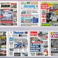 Naslovne strane današnjih novina: Prelistavanje štampe za sredu, 2. jul 2025. godine